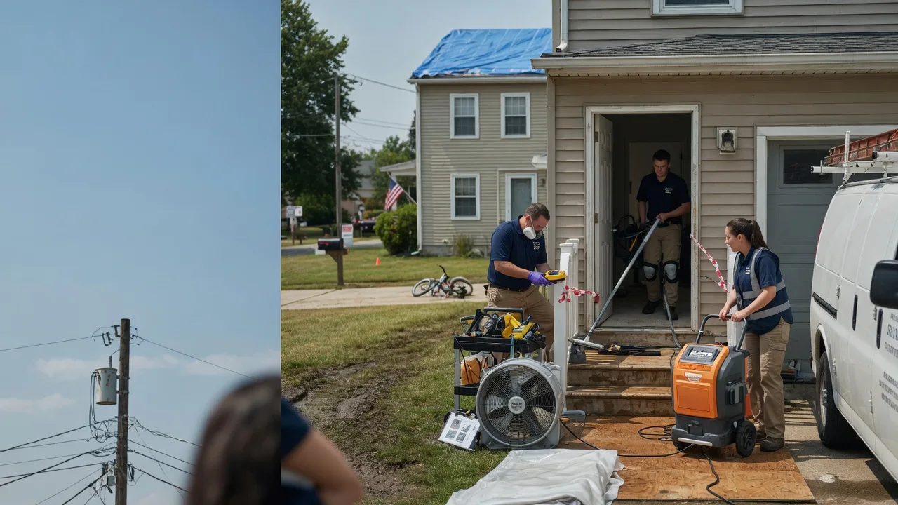 Water Damage Repair in Chest Springs, PA near me